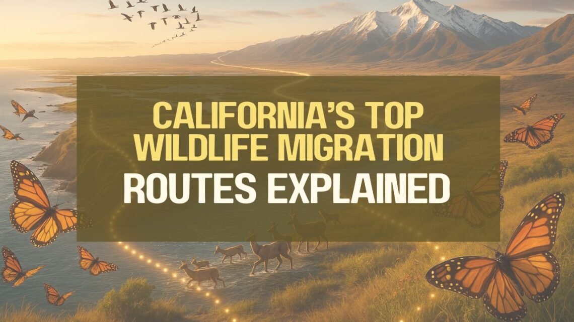 California’s Top Wildlife Migration Routes Explained