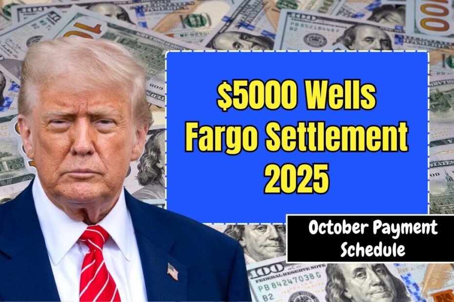 $5000 Wells Fargo Settlement 2025- Full Details on Eligibility and October Payment Schedule