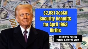 $2,831 Social Security Benefits for April 1963 Births – Eligibility, Payout Details & How to Claim
