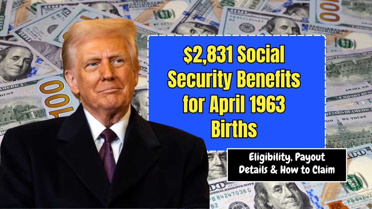 $2,831 Social Security Benefits for April 1963 Births – Eligibility, Payout Details & How to Claim