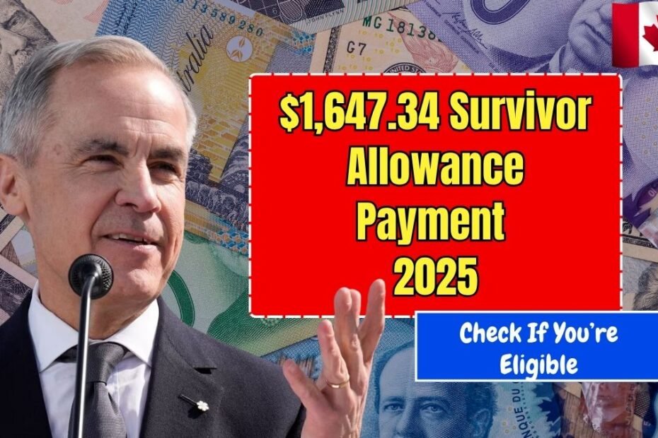 $1,647.34 Survivor Allowance Payment 2025- Check If You’re Eligible