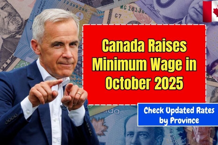 Canada Raises Minimum Wage in October 2025 – Check Updated Rates by Province