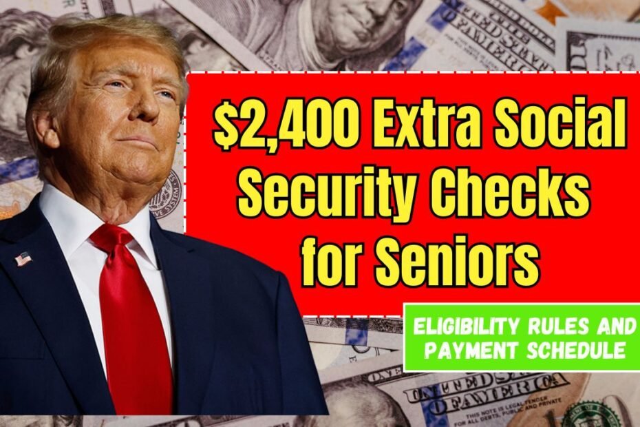 $2,400 Extra Social Security Checks for Seniors – Eligibility Rules and Payment Schedule