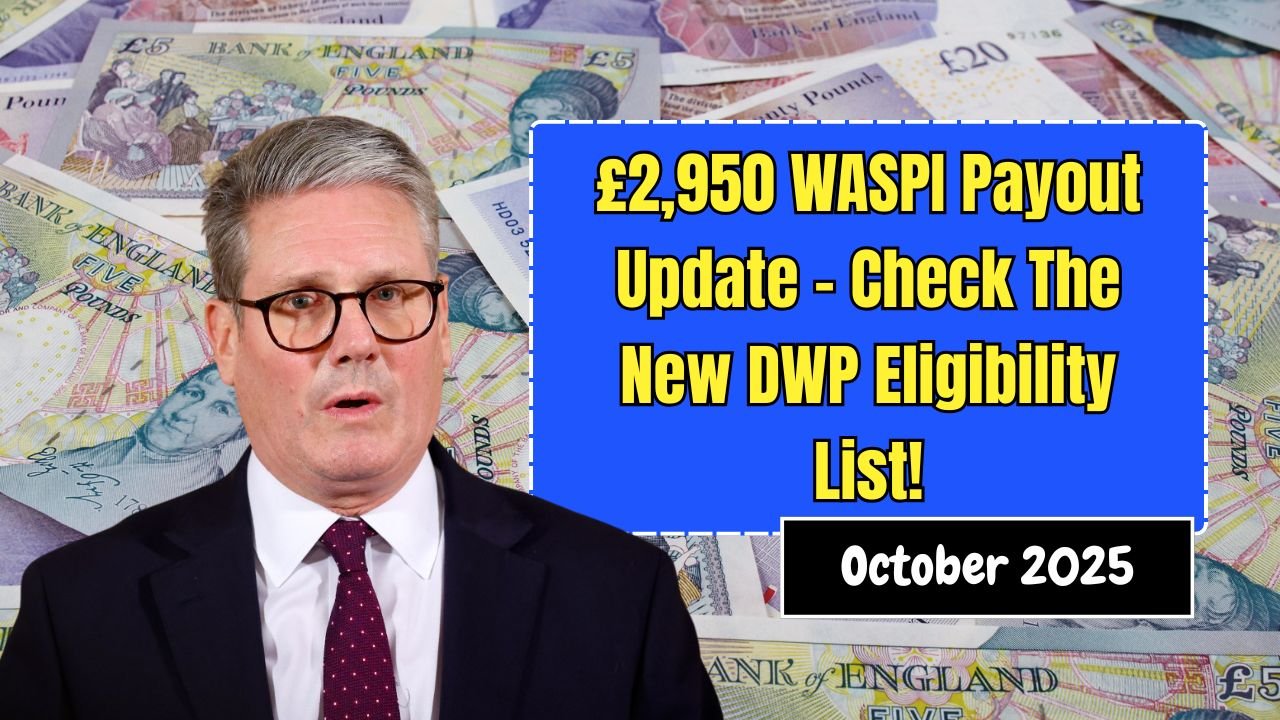 £2,950 WASPI Payout Update – Check The New October 2025 DWP Eligibility List!