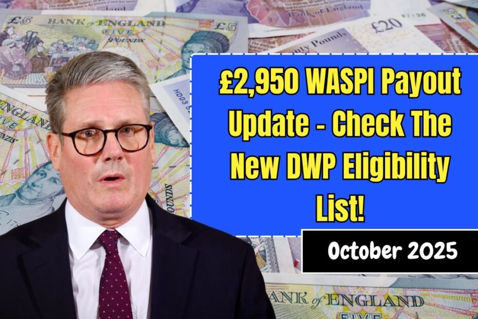 £2,950 WASPI Payout Update – Check The New October 2025 DWP Eligibility List!