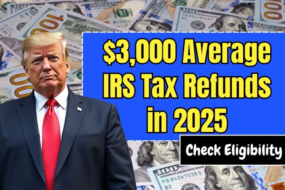 $3,000 Average IRS Tax Refunds in 2025: Check Eligibility and Credit Date