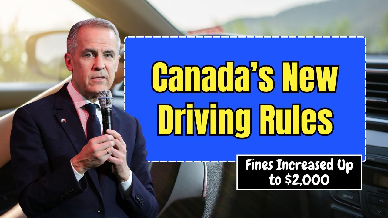 Canada’s New Driving Rules Effective October 2025 – Fines Increased Up to $2,000