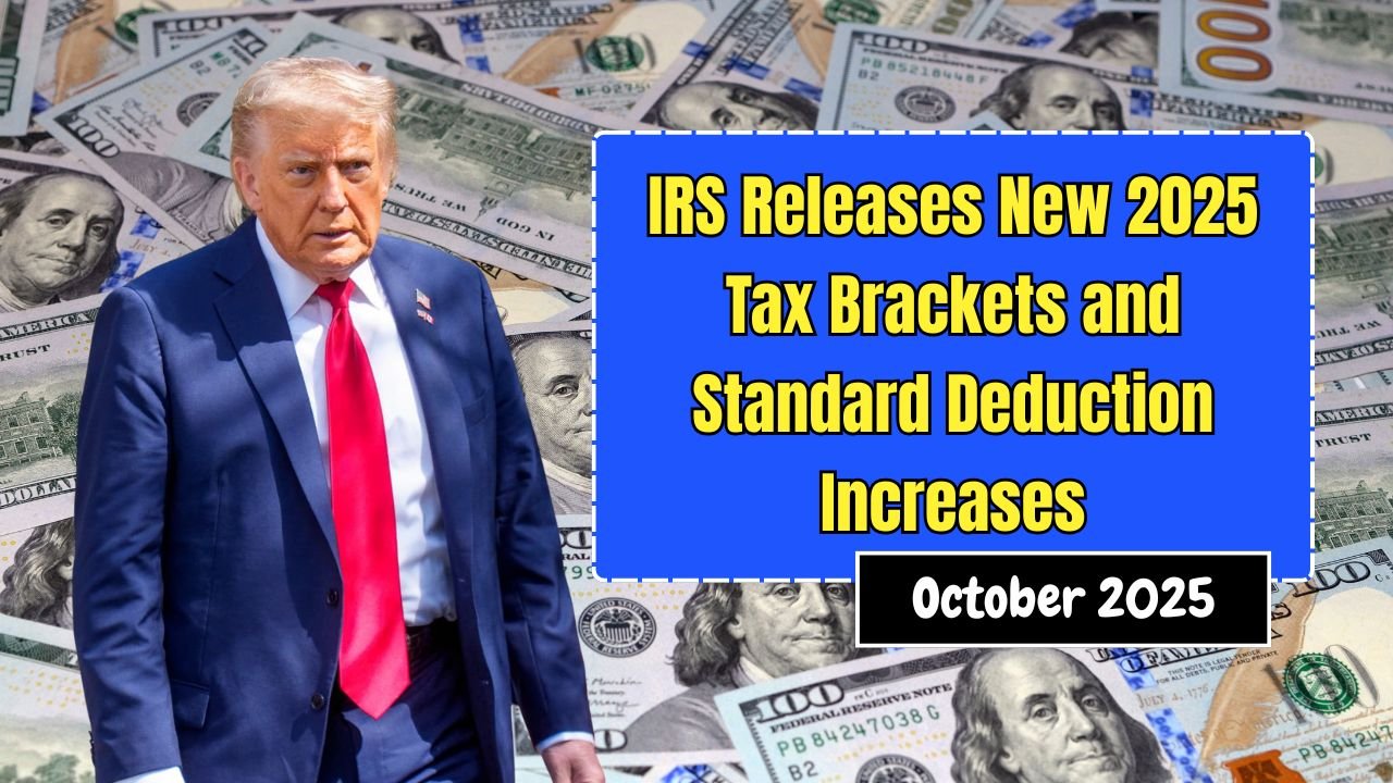 IRS Releases New 2025 Tax Brackets and Standard Deduction Increases